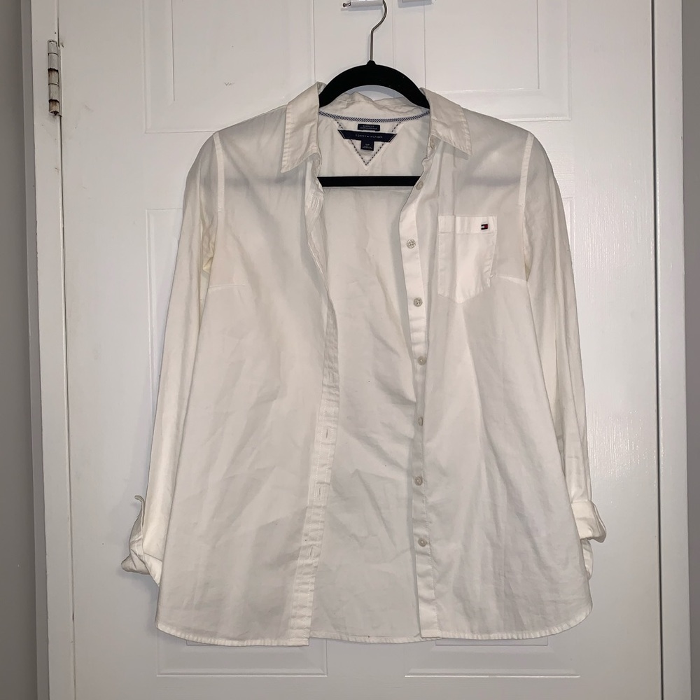 White button up